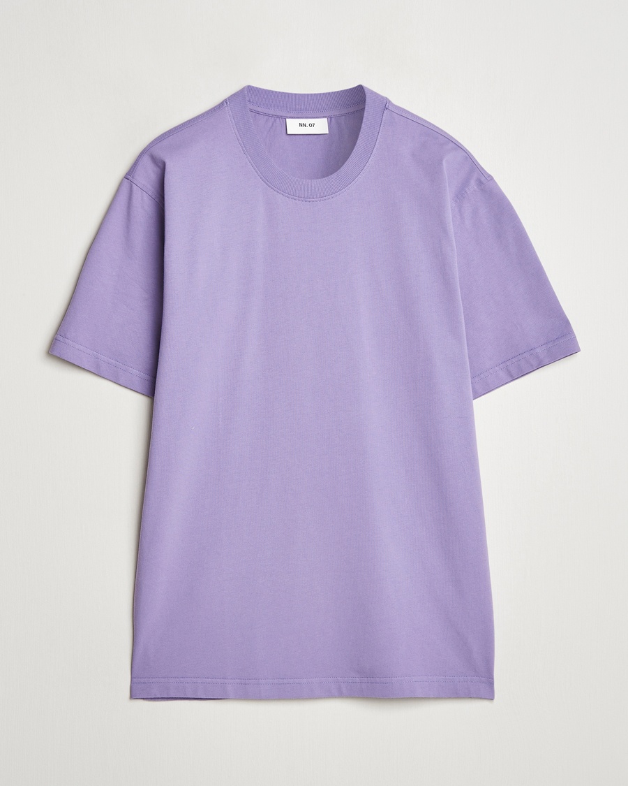 Herren | Kleidung | NN07 | Adam Pima Crew Neck T-Shirt Violette