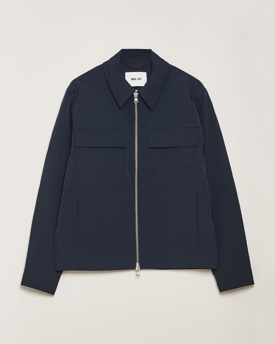 Herren | NN07 | NN07 | Alban Bomber Jacket Navy Blue