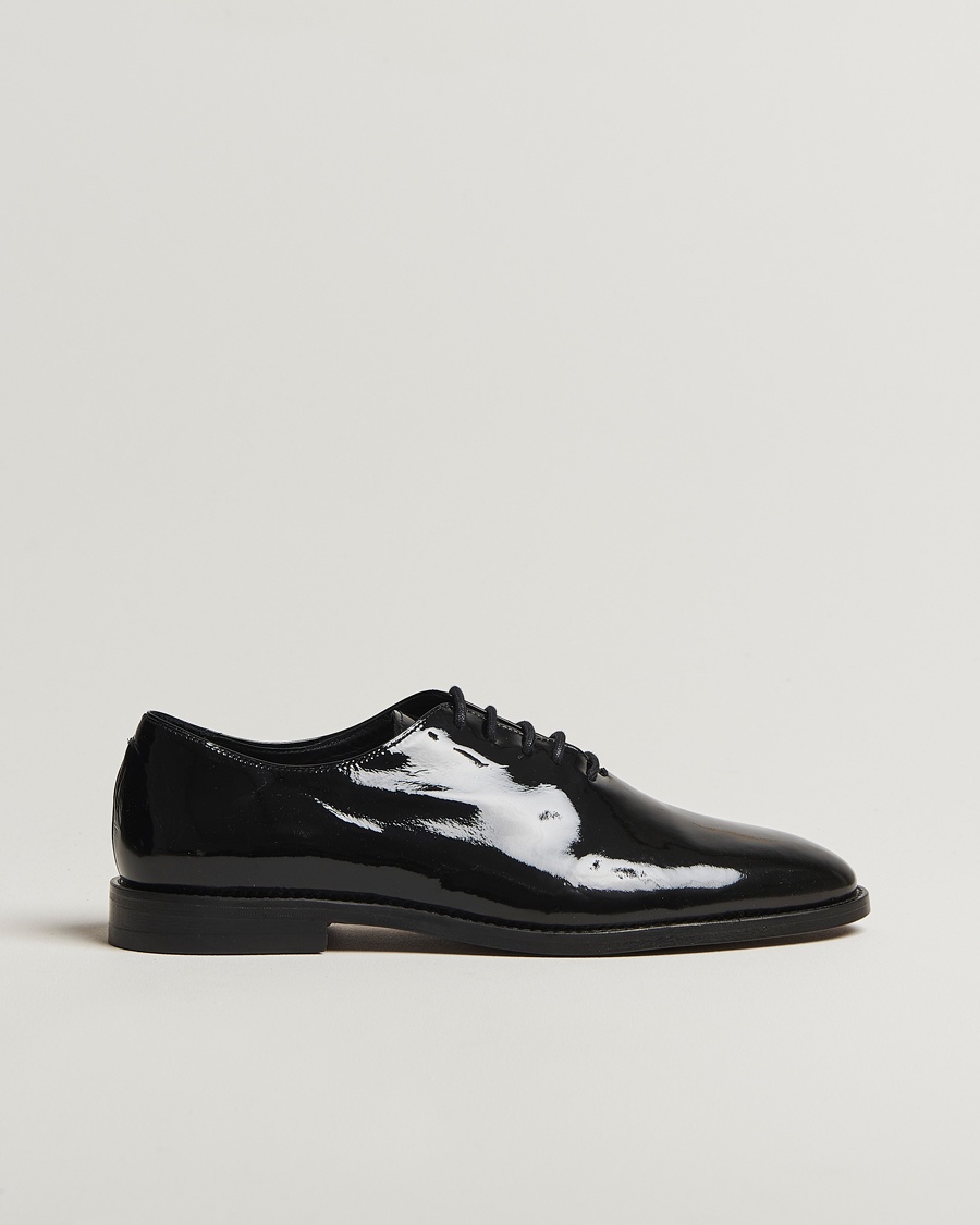 Myrqvist Drottningholm Patent Shoe Black – Schwarz