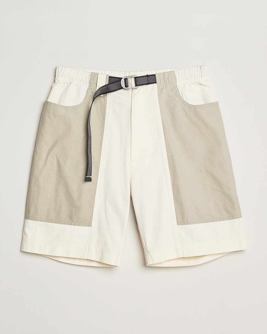 Sail Racing Breeze Cotton Twill Blocked Shorts Off White – Weiß