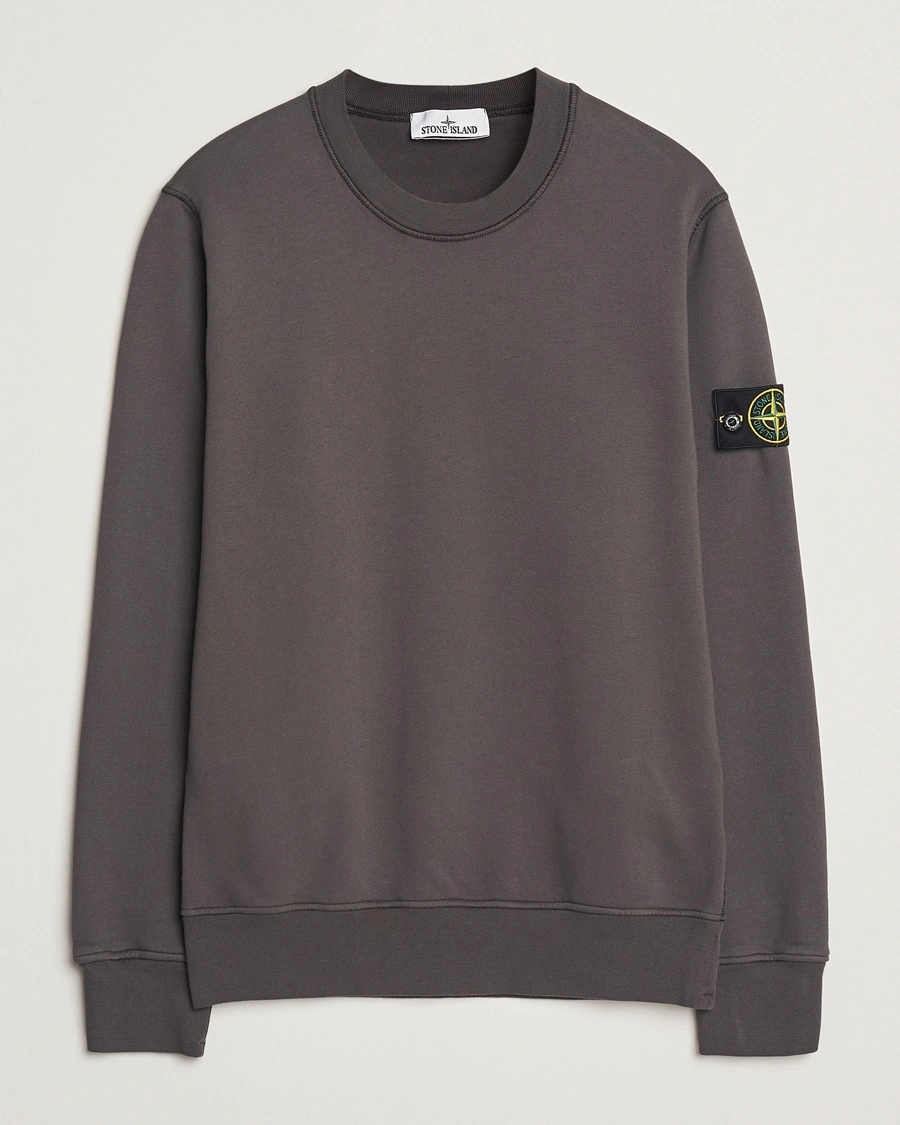 Herren | | Stone Island | Garment Dyed Fleece Sweatshirt Charcoal