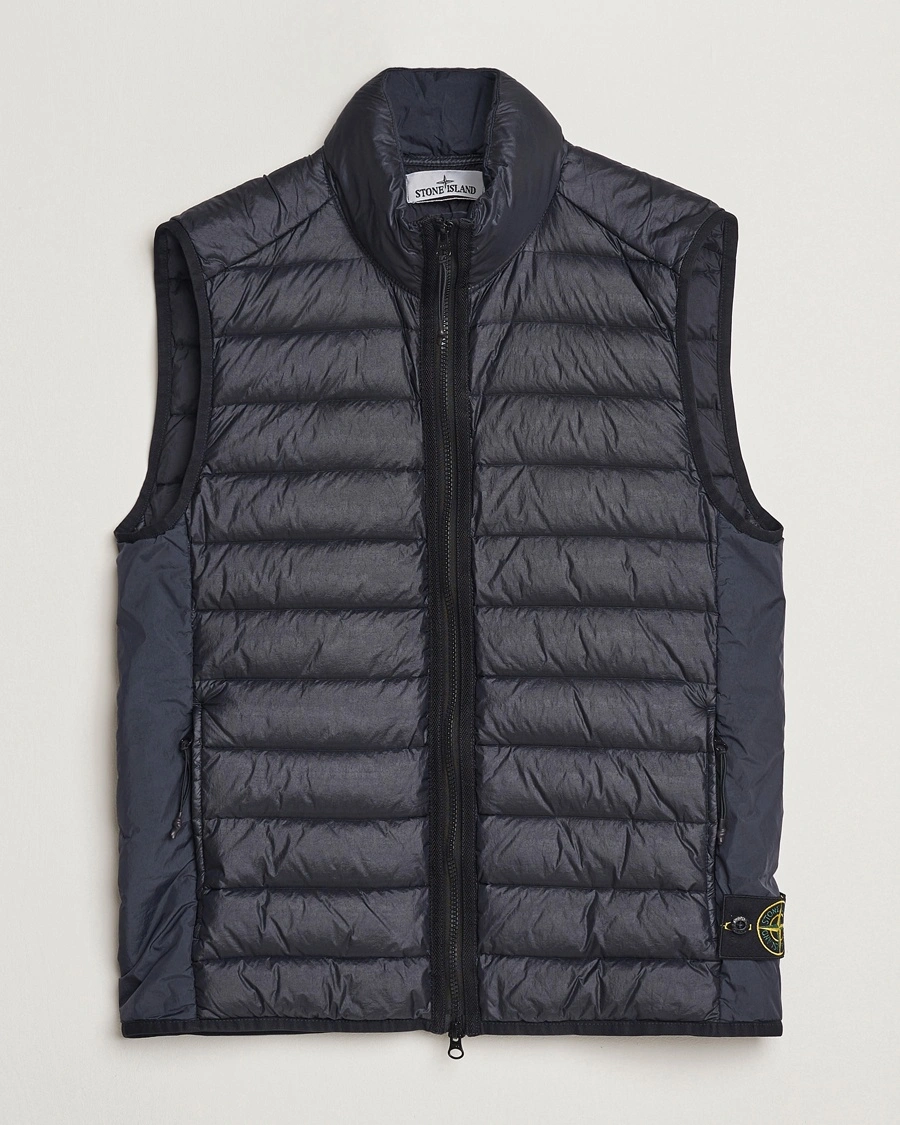 Herren | Westen | Stone Island | Nylon Down Vest Navy Blue