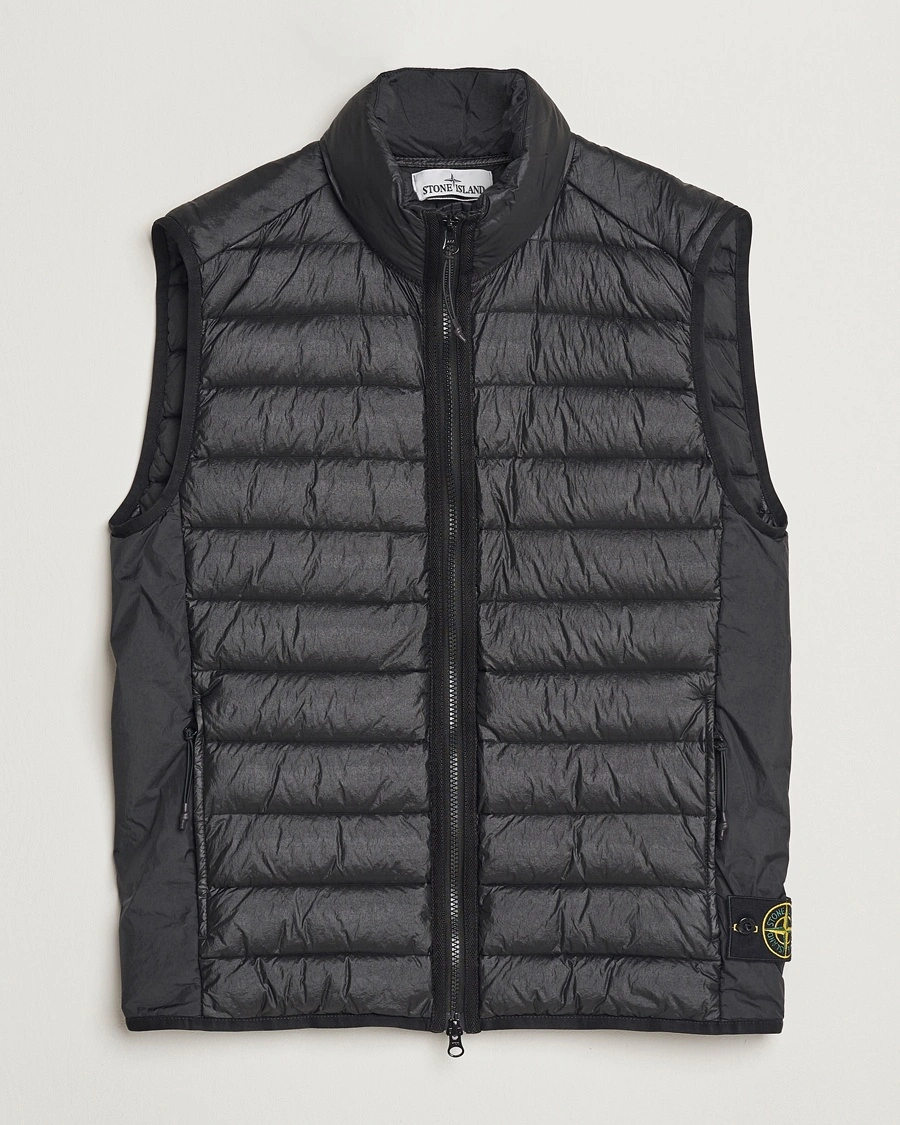 Herren | Westen | Stone Island | Nylon Down Vest Black