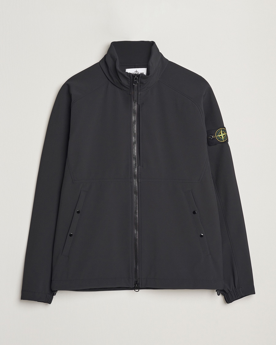 Herren | Funktionsjacken | Stone Island | Soft Shell Jacket Black