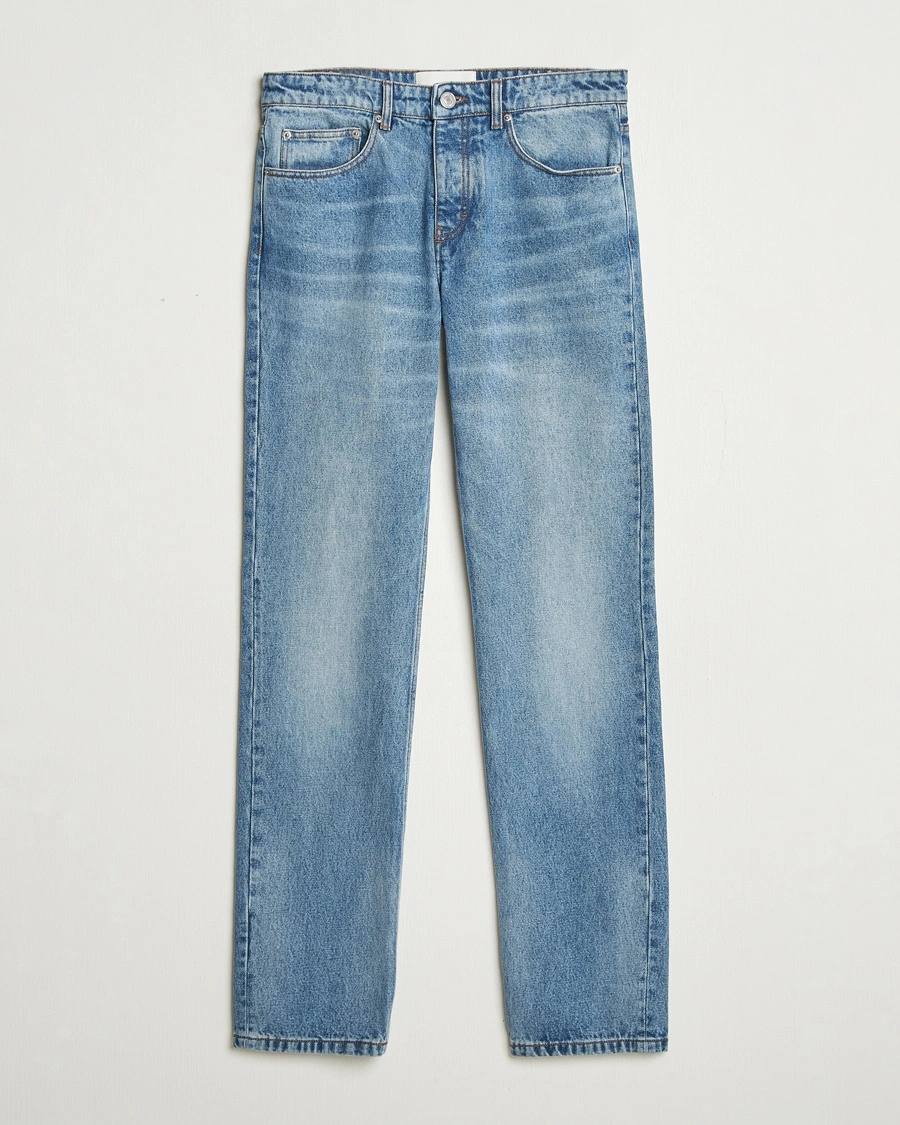 Herren | Straight leg | AMI | Classic Fit Jeans Used Blue