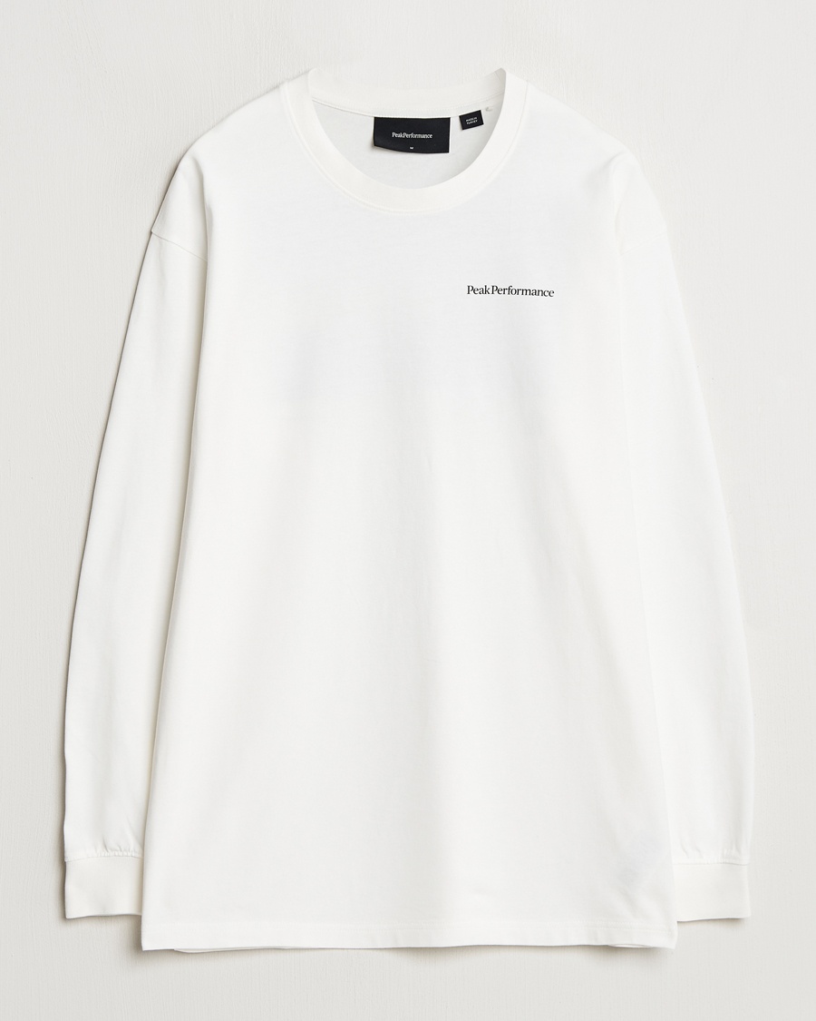Herren | Peak Performance | Peak Performance | Graphic Long Sleeve T-Shirt Off White