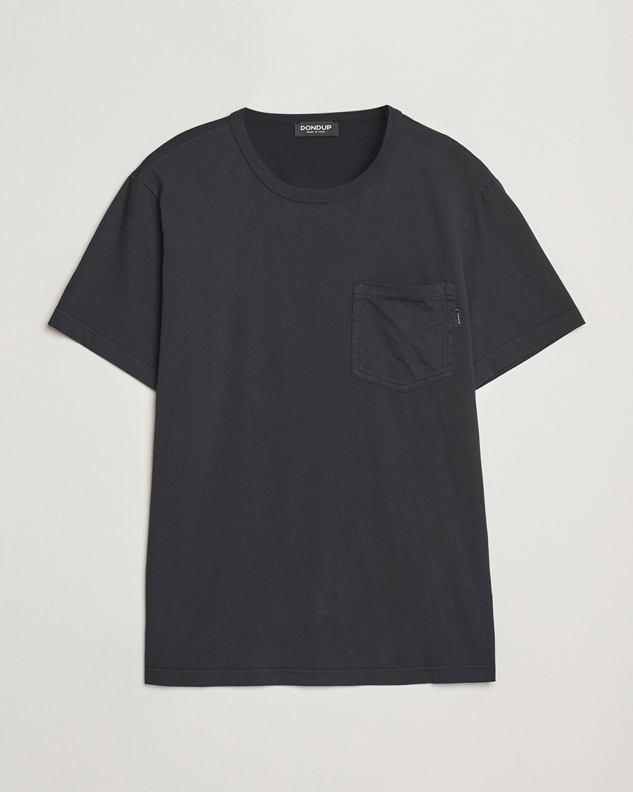 Herren | Dondup | Dondup | Pocket Crew Neck T-Shirt Black