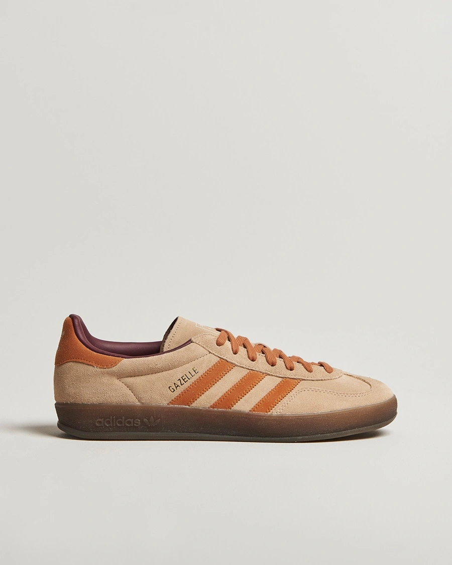 Herren | Schuhe | adidas Originals | Gazelle Indoor Sneaker Beige/Orange