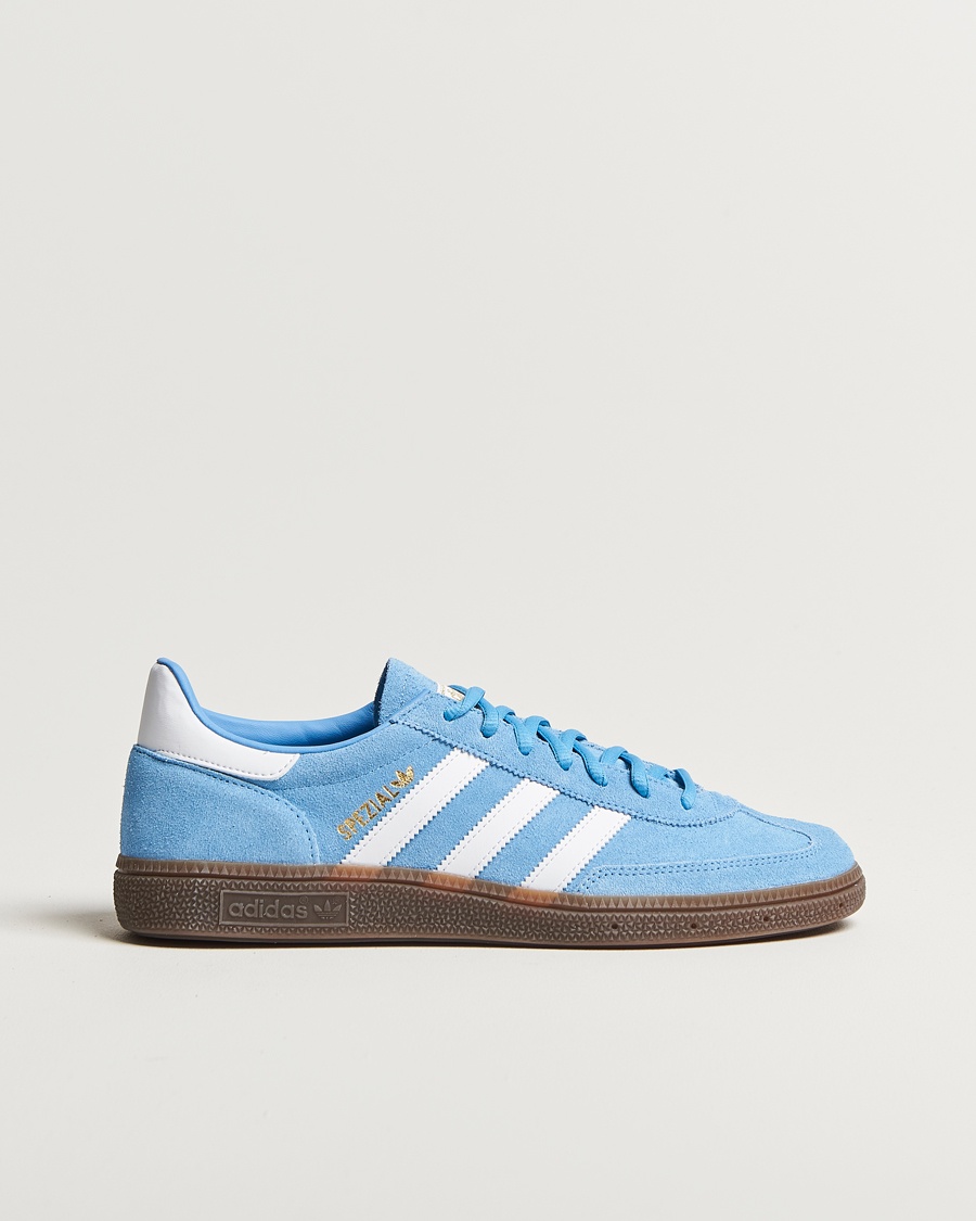 Herren | Wildlederschuhe | adidas Originals | Handball Spezial Sneaker Light Blue/White