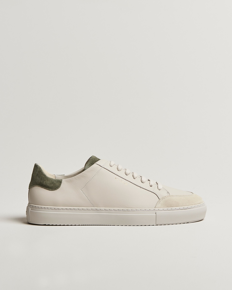 Herren | Wildlederschuhe | Axel Arigato | Clean 90 Triple Sneaker Beige/Green