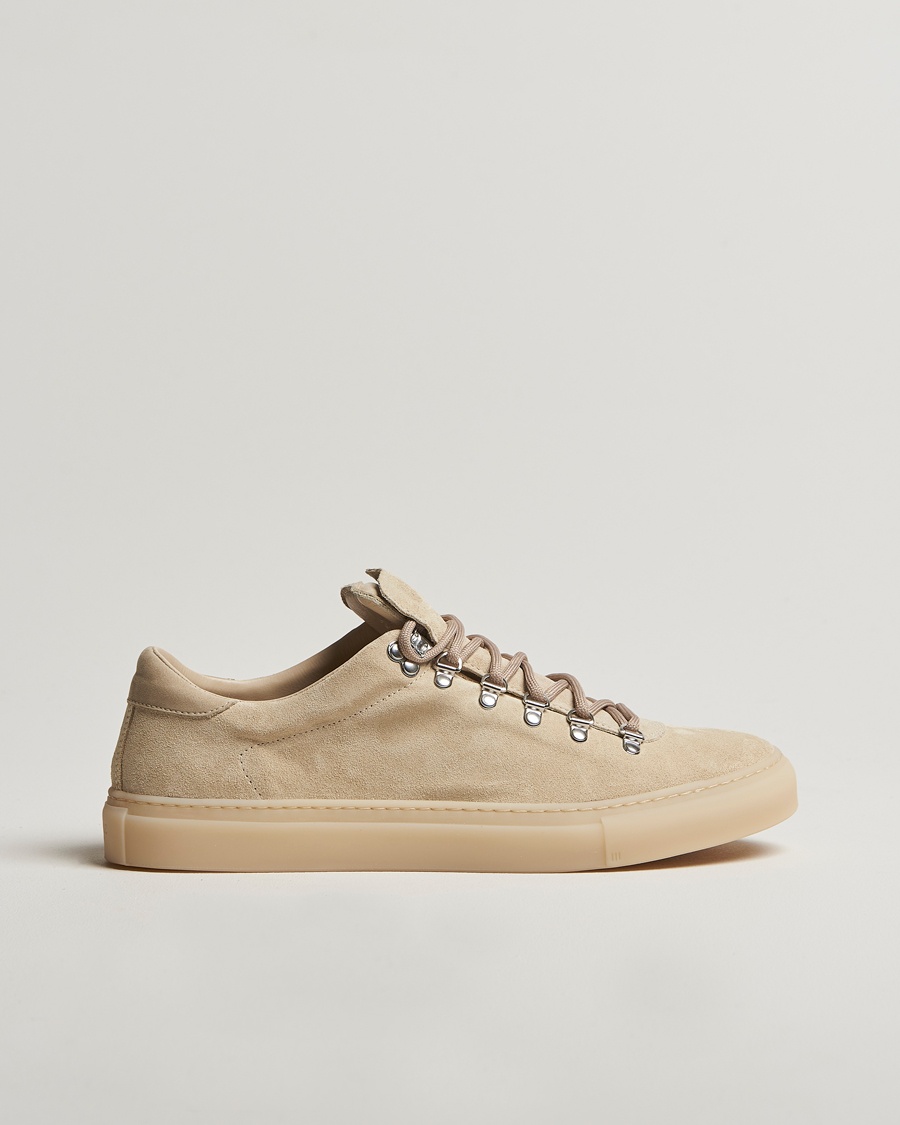 Herren | | Diemme | Marostica Low Sneaker Light Taupe Suede
