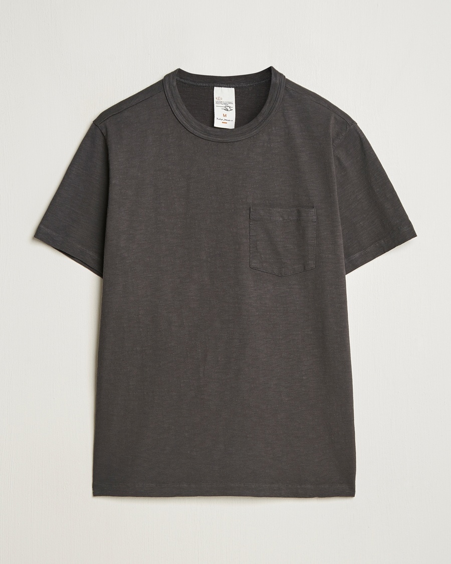 Herren | T-Shirts | Nudie Jeans | Roy Heavy Slub T-Shirt Antracite