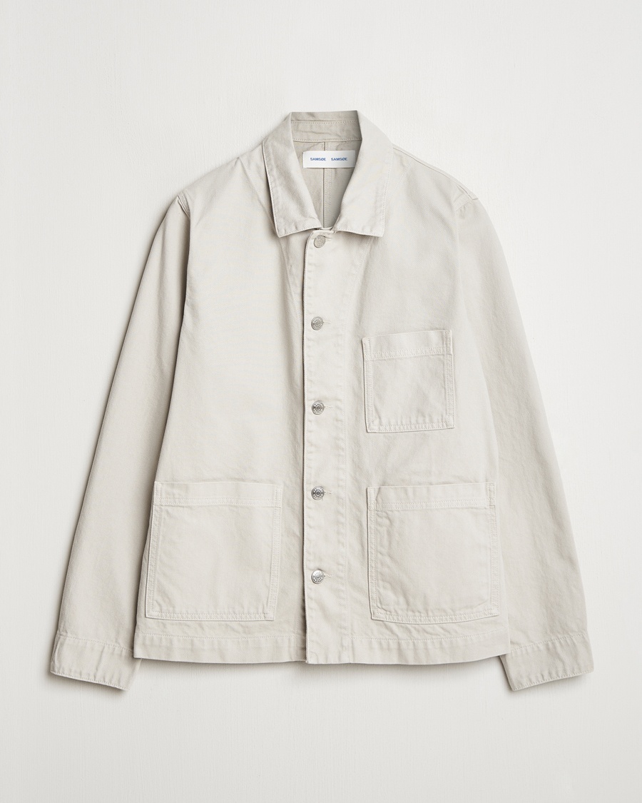 Herren | Business & Beyond | Samsøe Samsøe | New Worker Overshirt Moonstruck