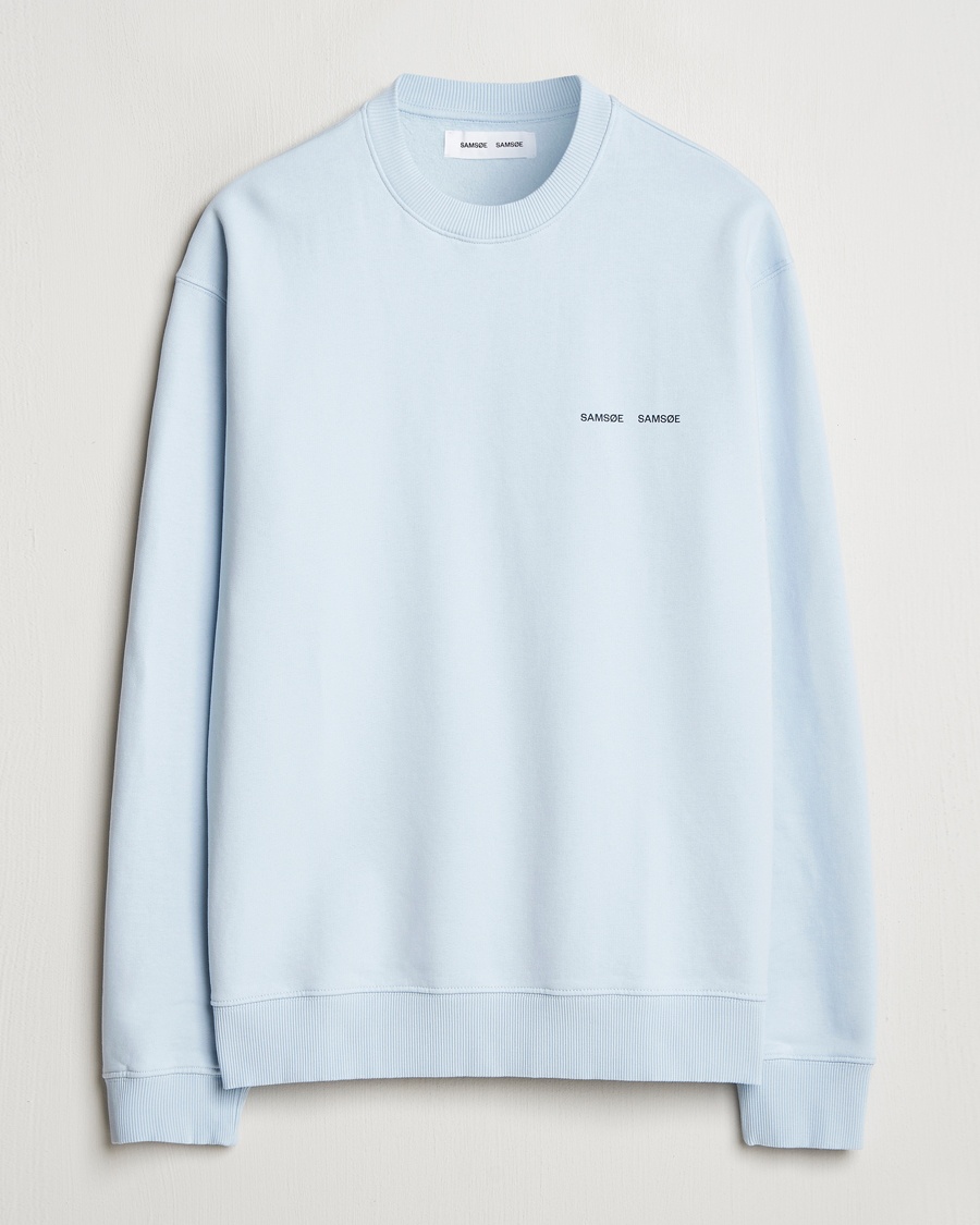 Herren | Business & Beyond | Samsøe Samsøe | Norsbro Crew Neck Sweatshirt Skyway