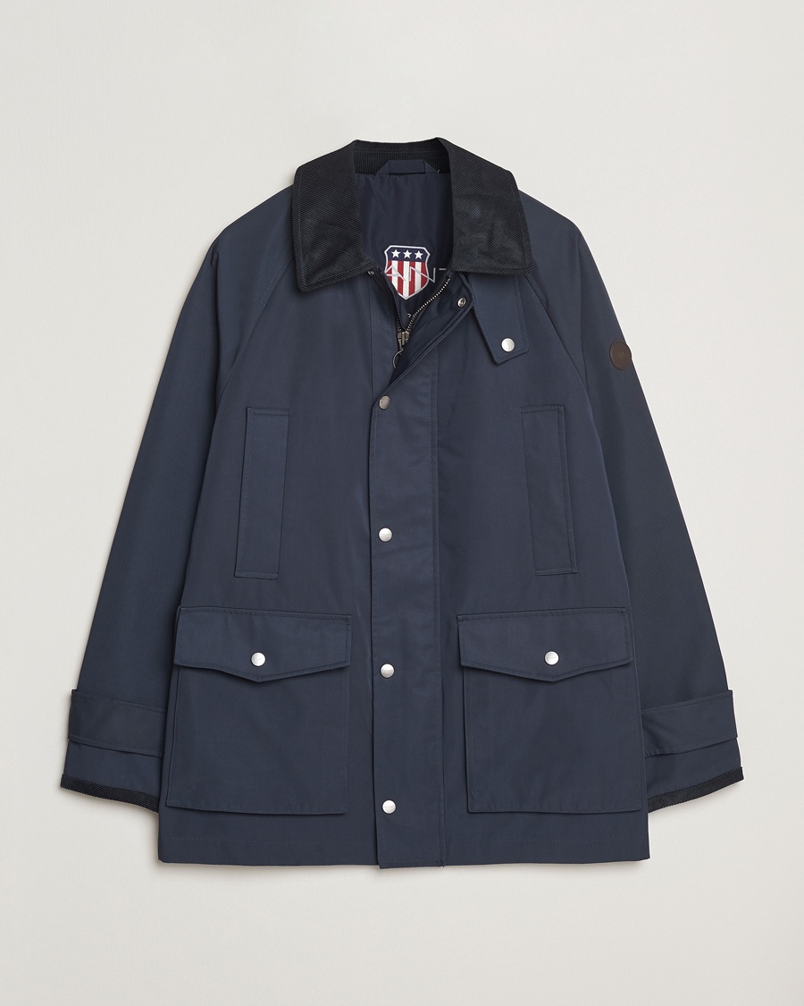 Herren | Jacken | GANT | Spring Decker Jacket Evening Blue