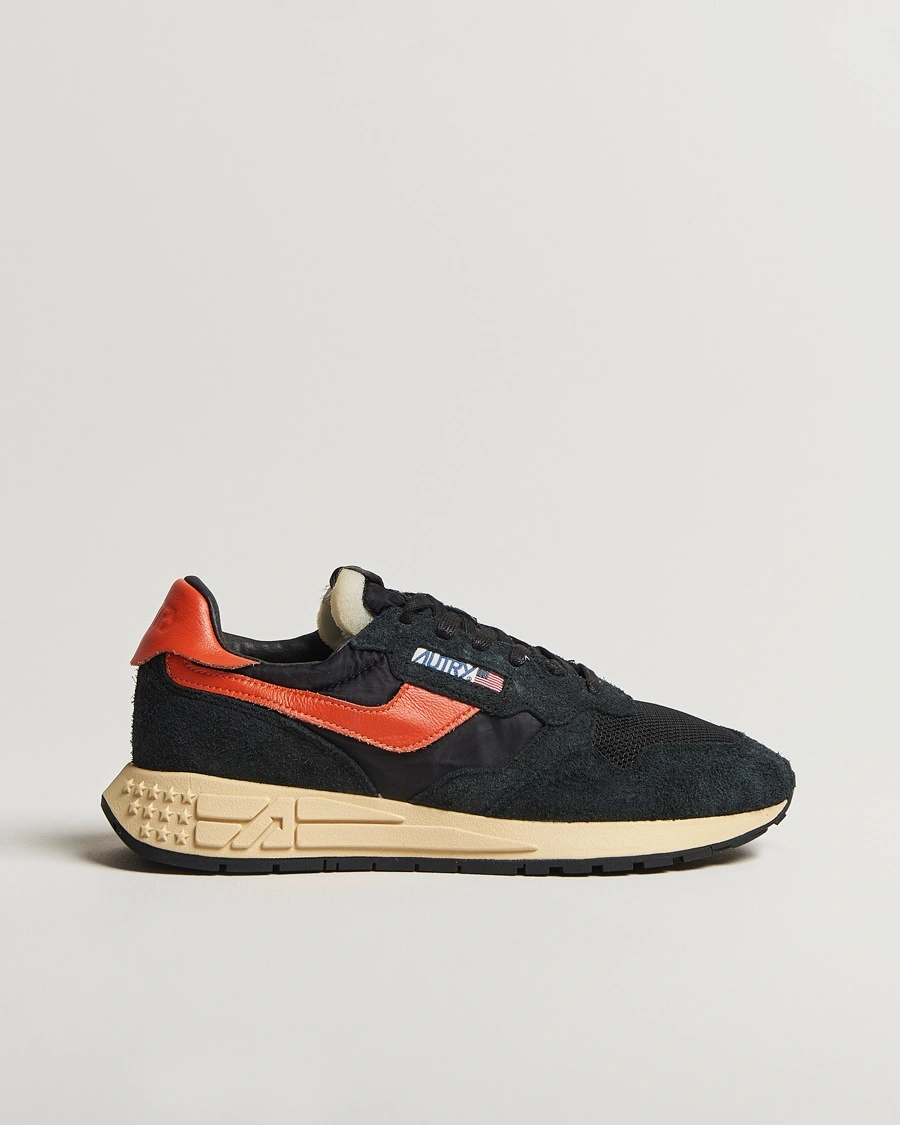 Herren | | Autry | Reelwind Running Sneaker Black/Orange