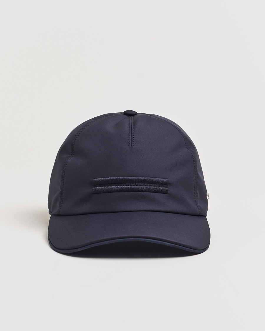 Zegna Padded Baseball Cap Navy – Blau