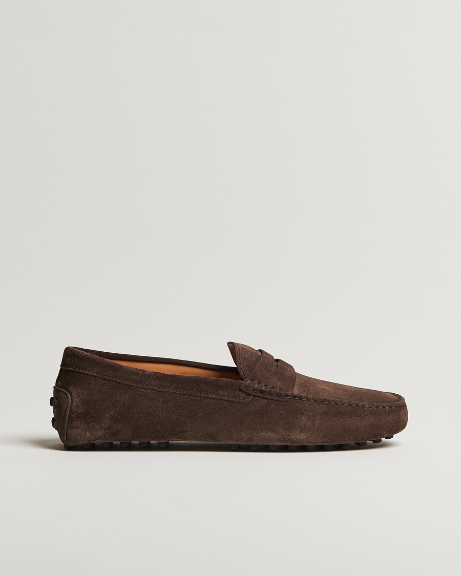 Herren | Wildlederschuhe | Tod's | Gommino Carshoe Dark Brown Suede