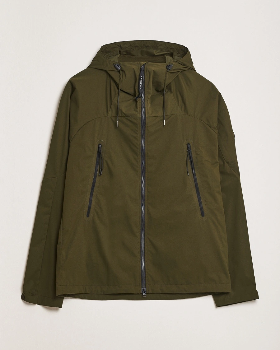Herren | Funktionsjacken | C.P. Company | Pro-Tek Lens Hooded Jacket Olive