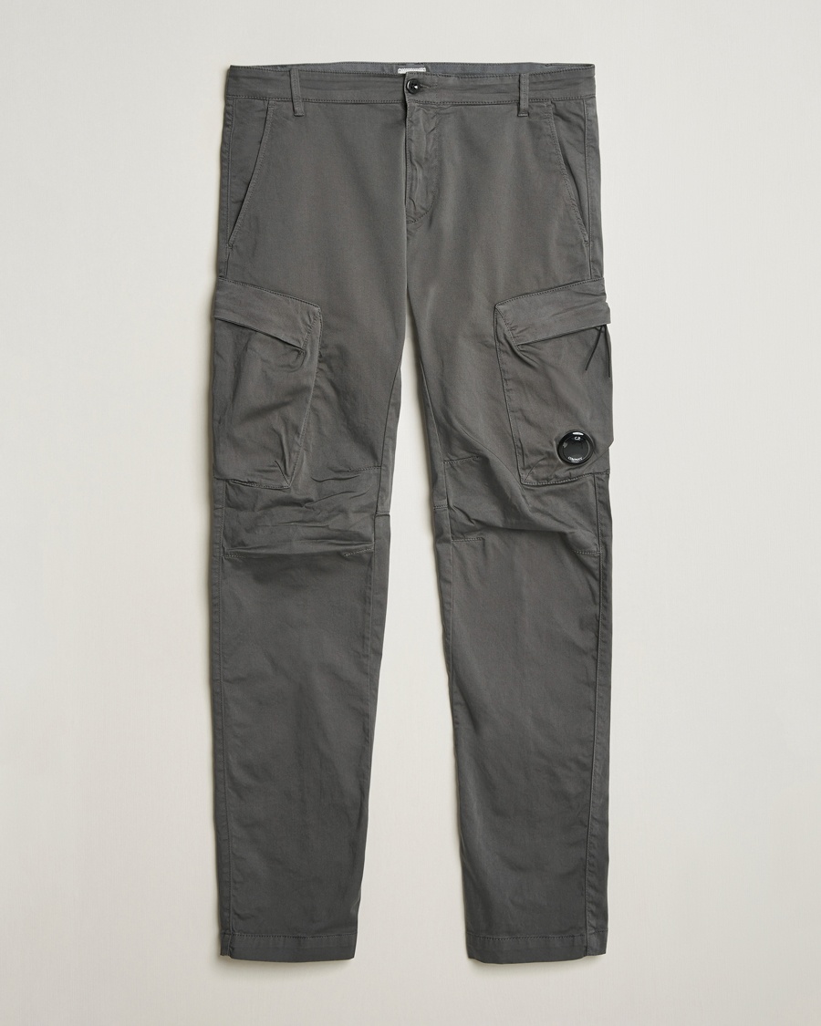 Herren | Cargohosen | C.P. Company | Satin Stretch Cargo Pants Grey