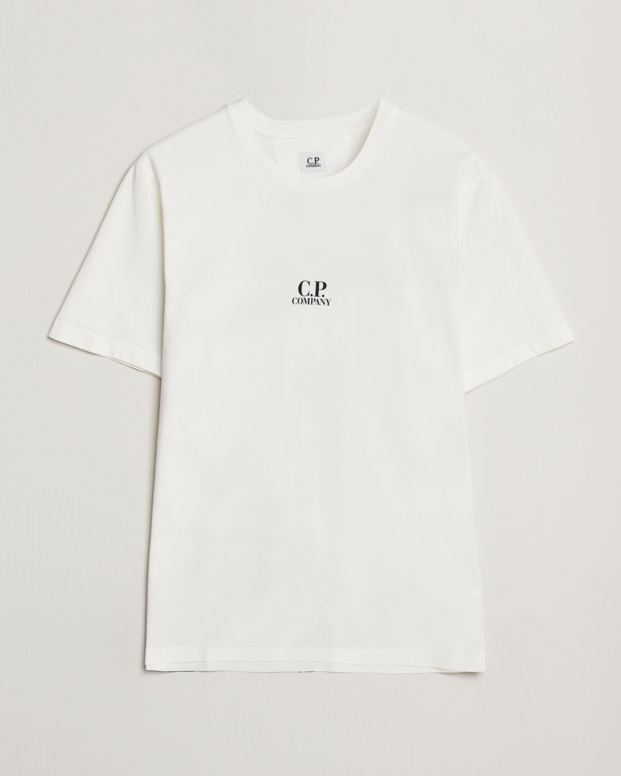 Herren | | C.P. Company | Back Print Short Sleeve T-Shirt White