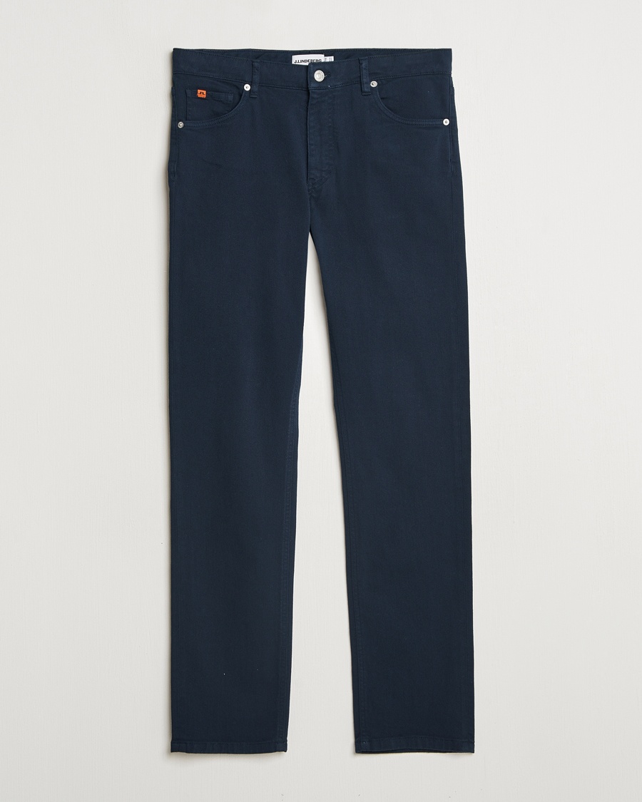 Herren | J.Lindeberg | J.Lindeberg | Jax Left Hand Twill Jeans Navy