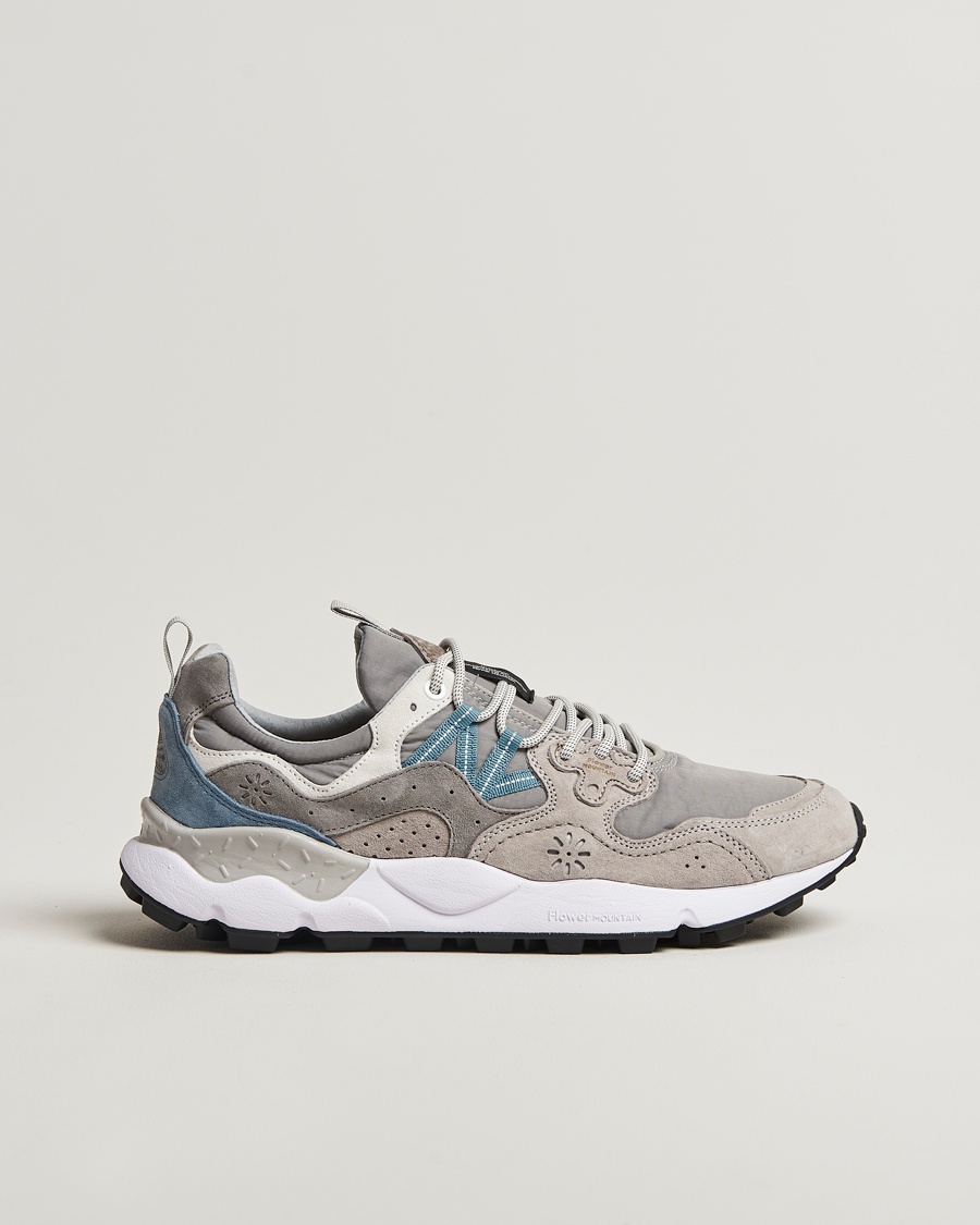 Herren | Aktuelle Marken | Flower Mountain | Yamano 3 Suede/Nylon Sneaker Multi Grey