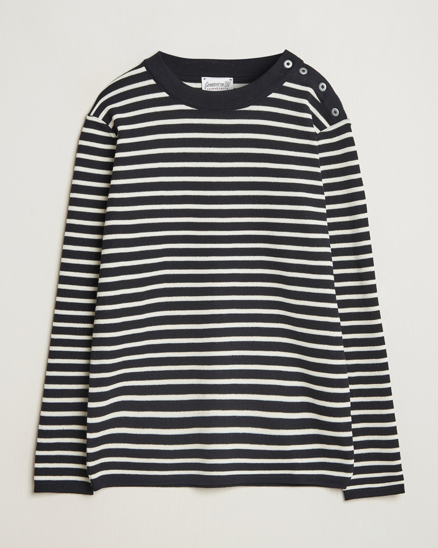 Herren | Strickpullover | S.N.S. Herning | Naval Crew Neck Navy/White