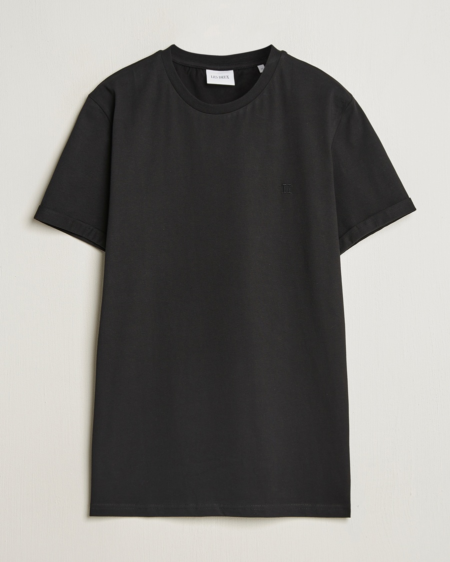 Herren | Business & Beyond | LES DEUX | Nørregaard Tonal T-Shirt Black