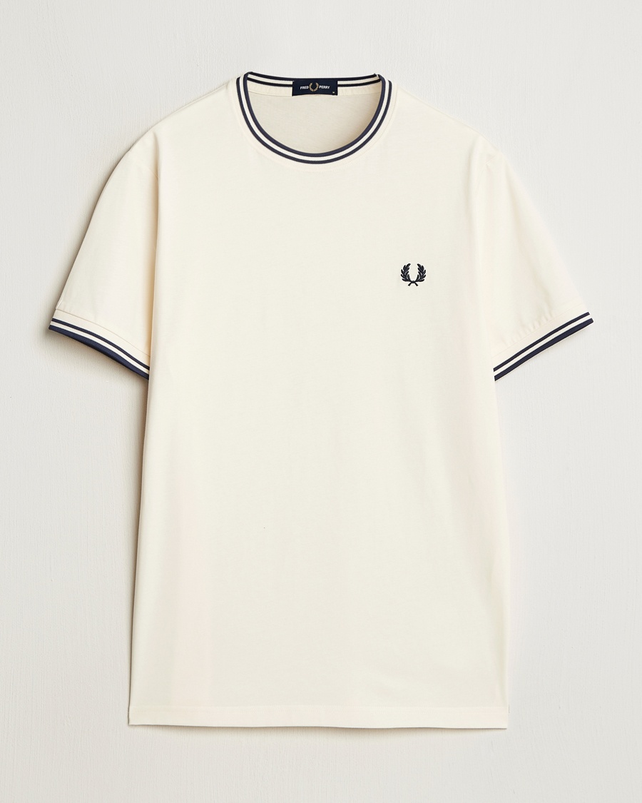 Herren | | Fred Perry | Twin Tipped T-Shirt Ecru