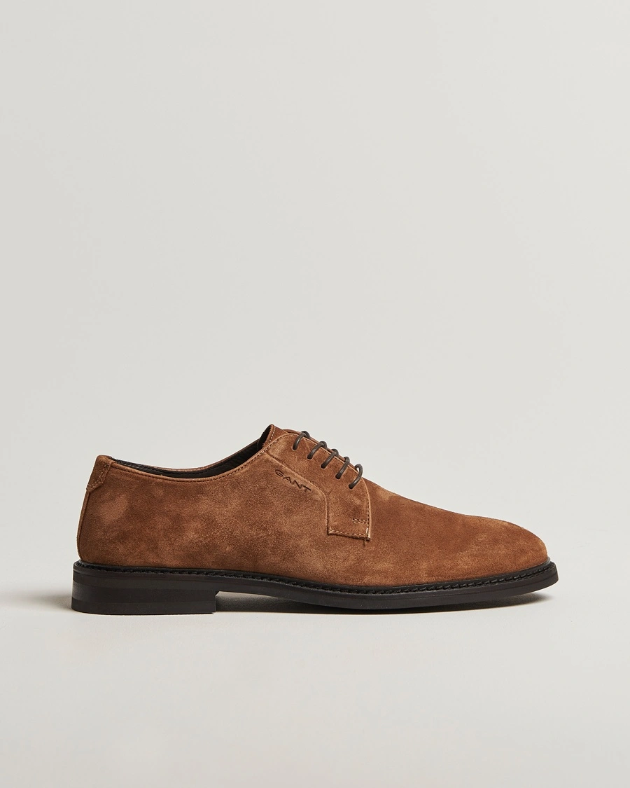 Herren | Derby | GANT | Bidford Suede Derby Cognac