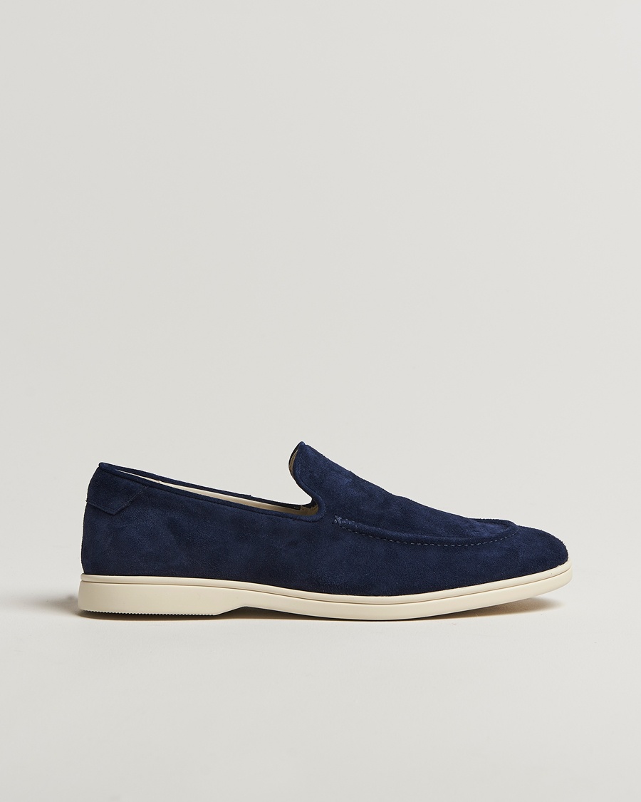 Herren | Wildlederschuhe | CQP | Debonair Suede Loafers Navy