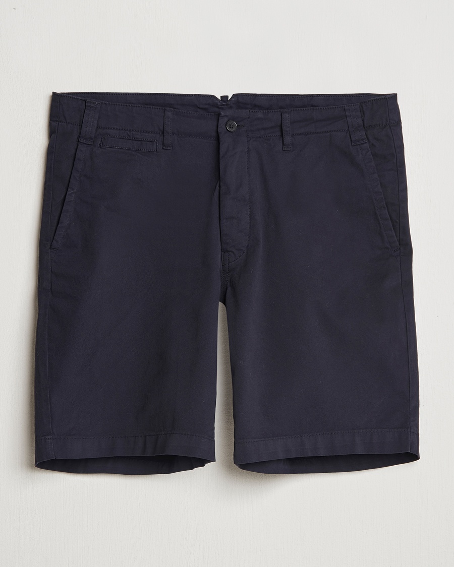 Herren | | Oscar Jacobson | Poggio Cotton Shorts Navy