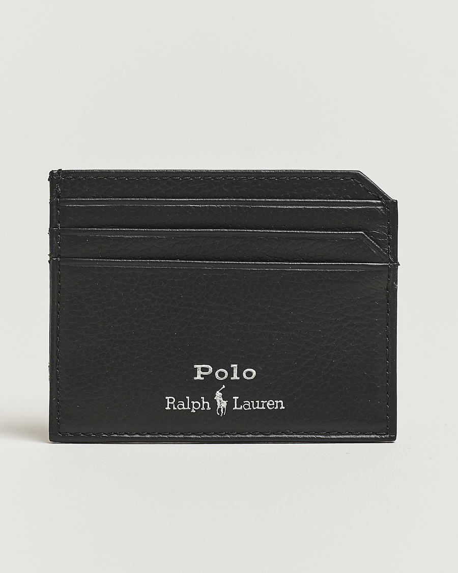 Polo Ralph Lauren Polo Ralph LaurenPebble Leather Card CaseBlack – Schwarz