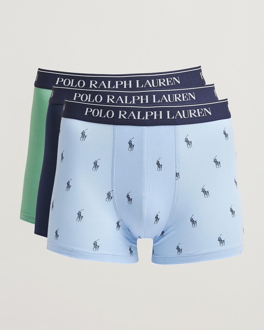 Herren | Treue-Rabatt für Stammkunden | Polo Ralph Lauren | 3-Pack Trunk Navy/Green/Blue