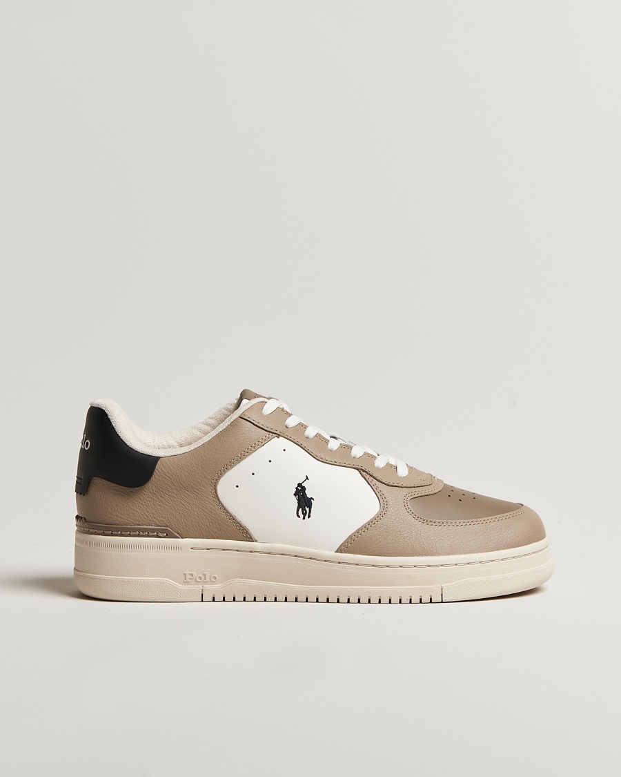 Herren | Sneaker mit niedrigem Schaft | Polo Ralph Lauren | Masters Court Sneaker Tonal Milkshake
