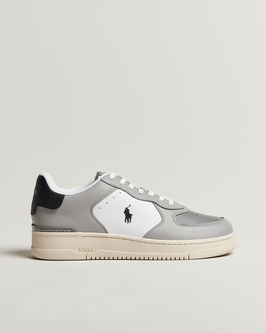 Herren | Sneaker mit niedrigem Schaft | Polo Ralph Lauren | Masters Court Sneaker Tonal Channel Grey
