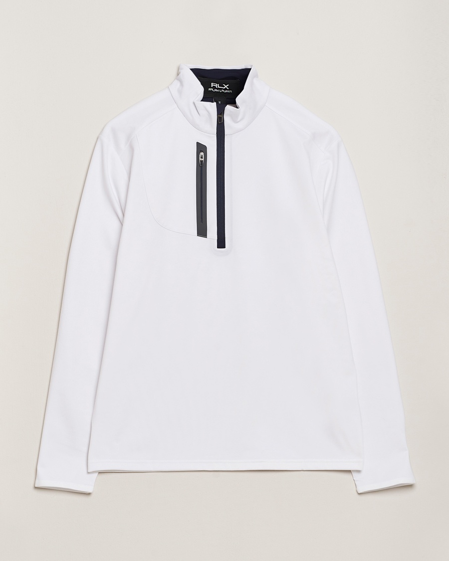 Herren | Half-zip | RLX Ralph Lauren | New Lux Performance Half Zip Ceramic White