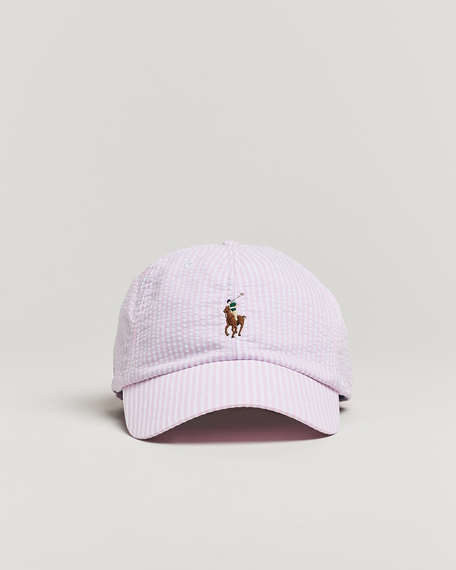 Herren | Caps | Polo Ralph Lauren | Seersucker Cap Carmel Pink