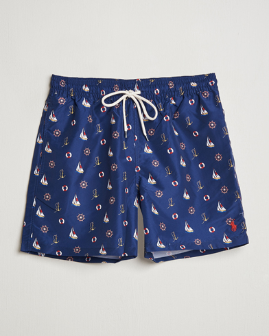 Herren | Badehosen | Polo Ralph Lauren | Traveler Recycled Swimshorts Nautical Marine