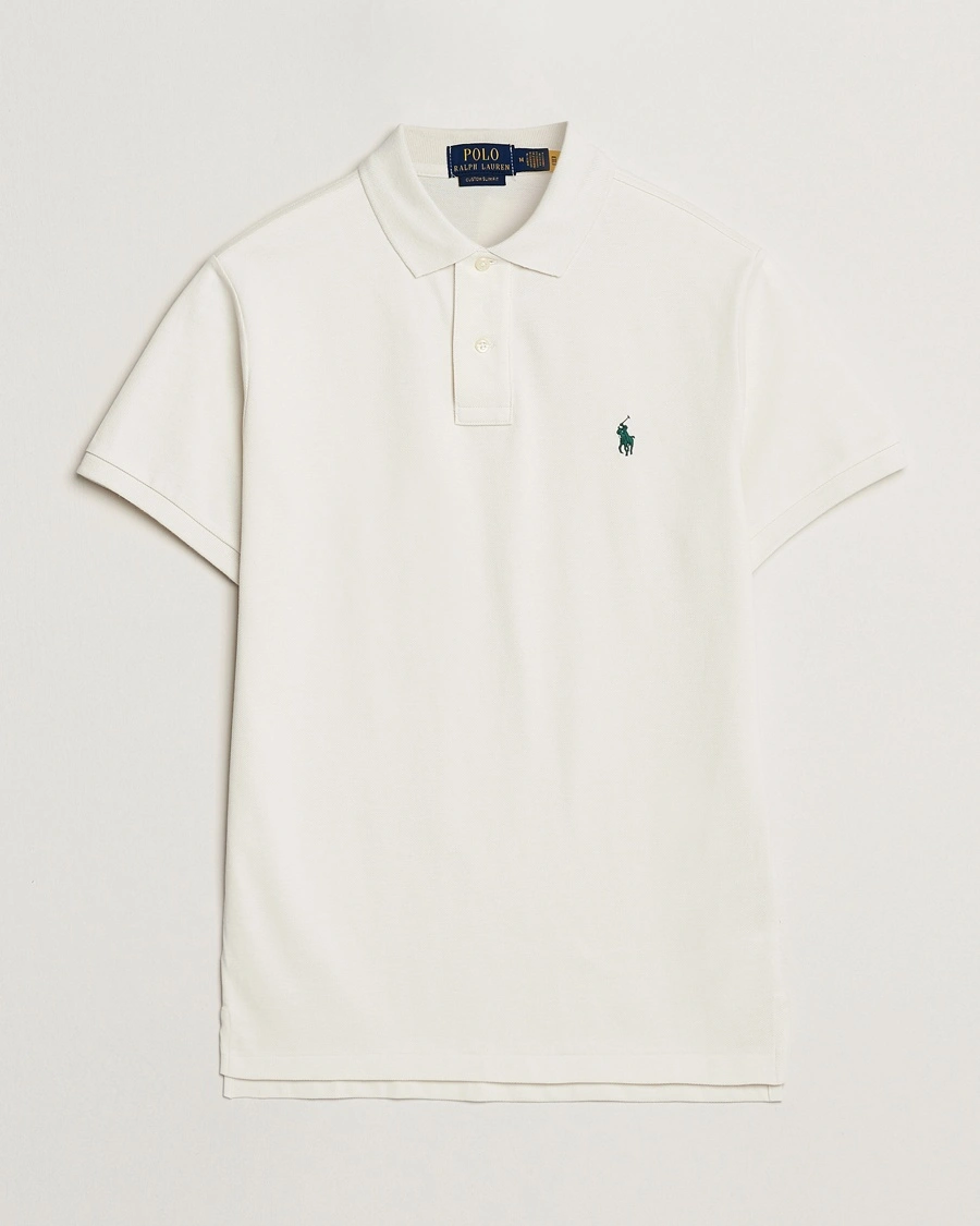 Herren | | Polo Ralph Lauren | Custom Slim Fit Polo Antique Cream