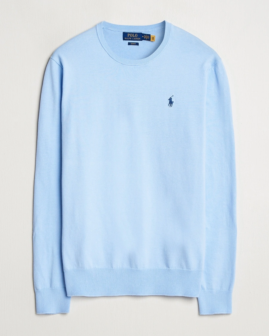 Herren | | Polo Ralph Lauren | Cotton Crew Neck Sweater Office Blue