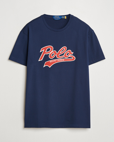 Herren | T-Shirts | Polo Ralph Lauren | Crew Neck Logo T-Shirt Cruise Navy