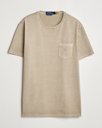 Herren | T-Shirts | Polo Ralph Lauren | Crew Neck Pocket T-Shirt Olive