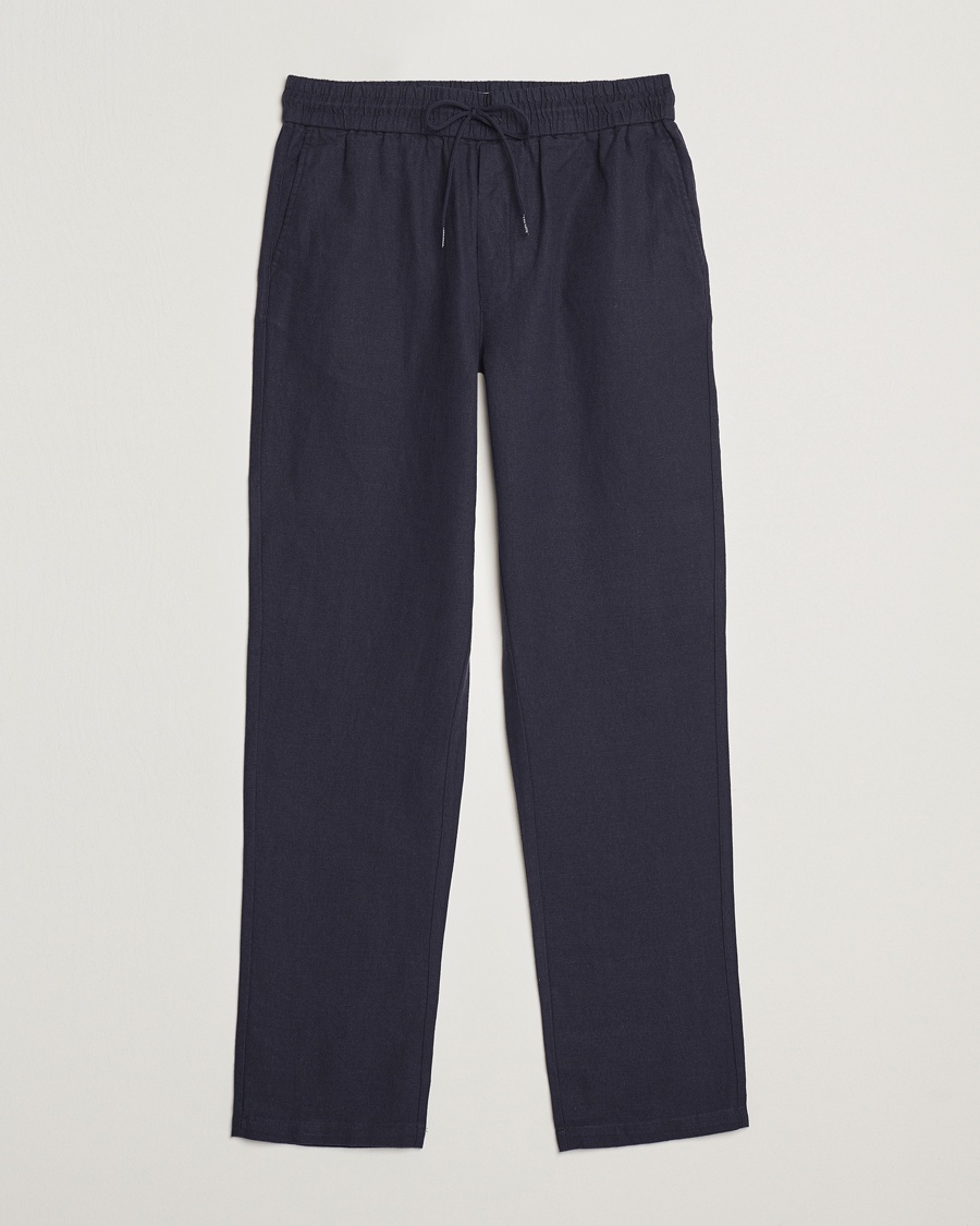 Herren | Business & Beyond | LES DEUX | Patrick Linen Pants Navy
