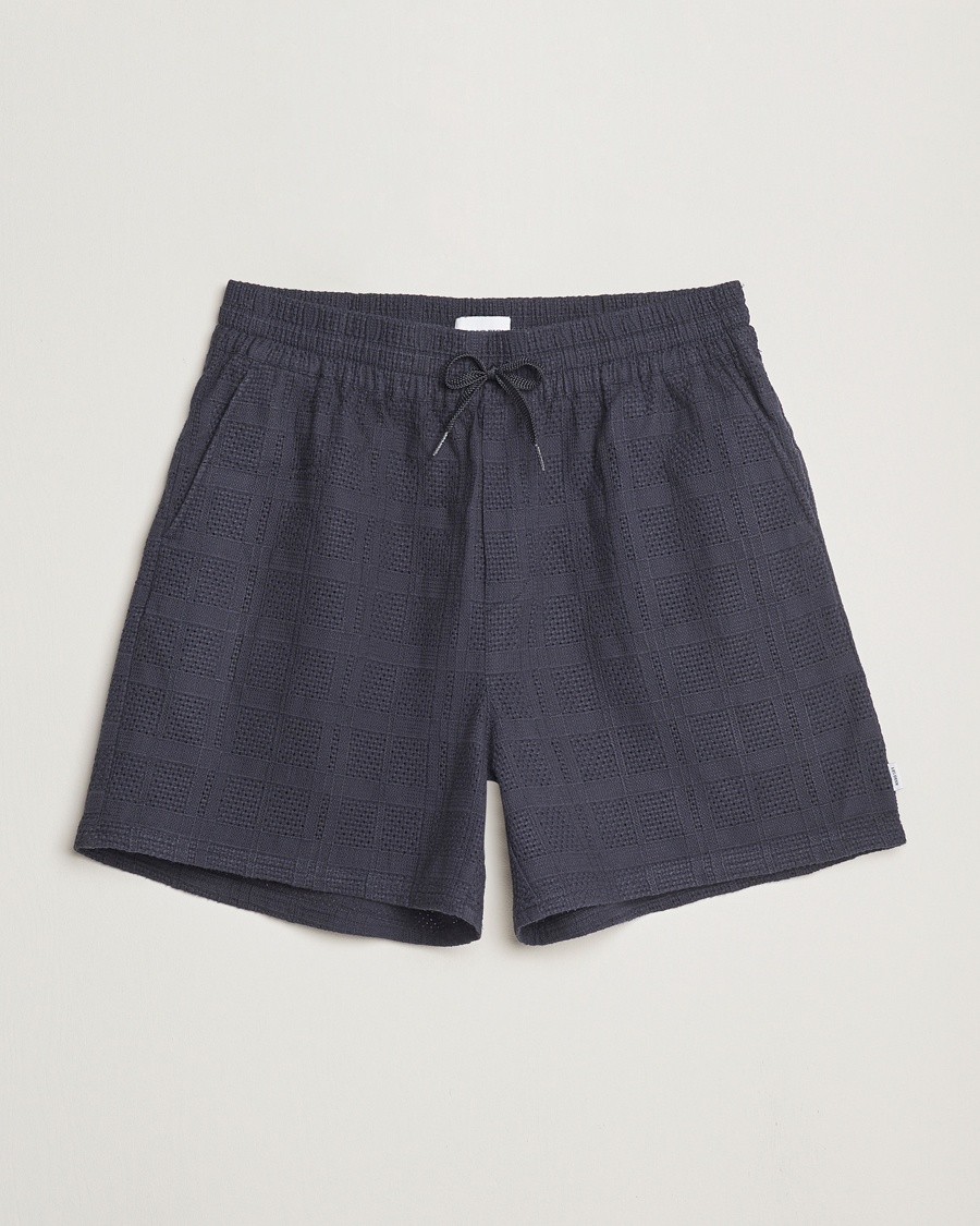Les Deux Charlie Knitted Shorts Navy - Blau - Drawstringshorts - Grösse: S