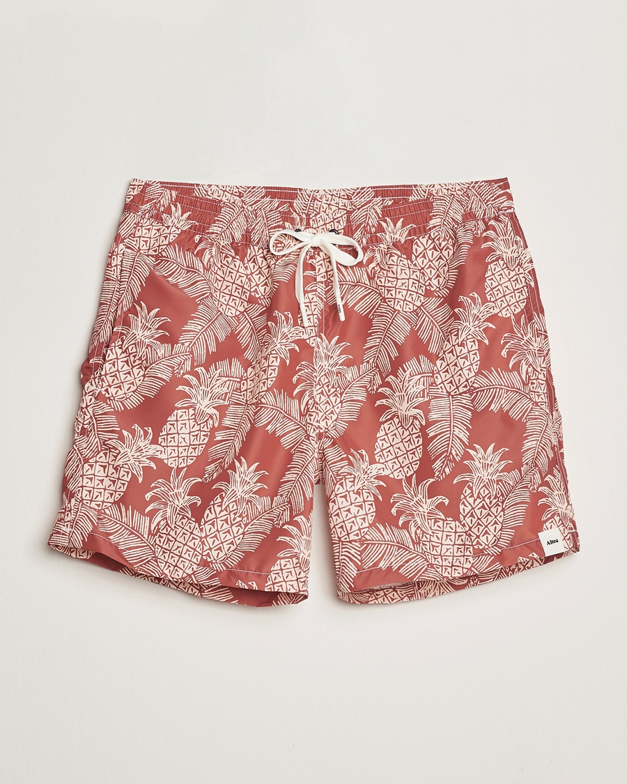 Herren | Kategorie | Altea | Printed Swim Shorts Terracotta