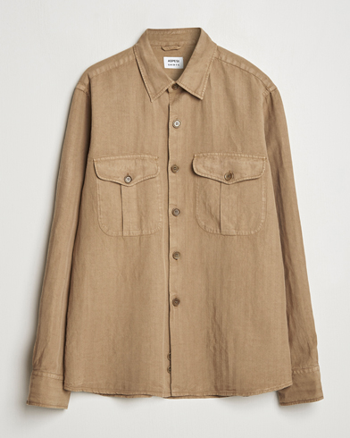 Herren | Freizeithemden | Aspesi | Double Pocket Overshirt Off White