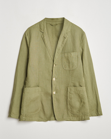 Herren | Sakkos | Aspesi | Samuraki Linen Blazer Military