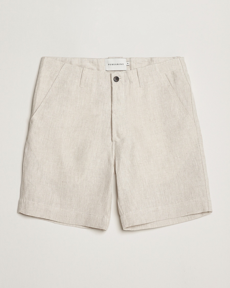 Herren | Shorts | Peregrine | Grange Linen Shorts Natural